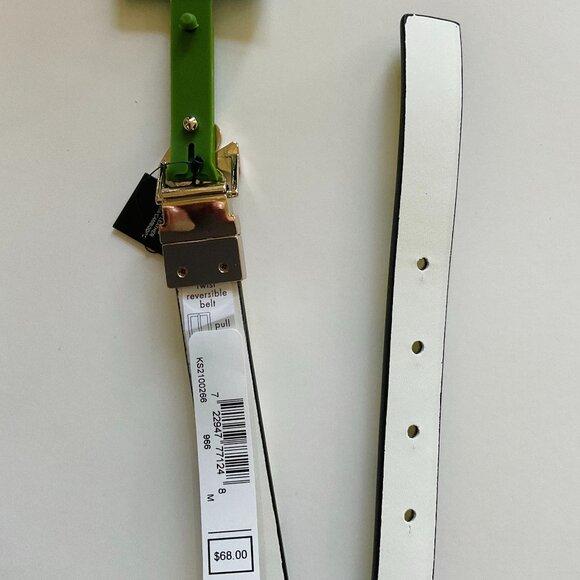 KATE SPADE Women's Reversible Belt NWT Size M - Picture 3 of 3